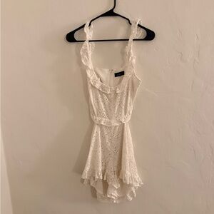 Majorelle Eyelet Lace Romper